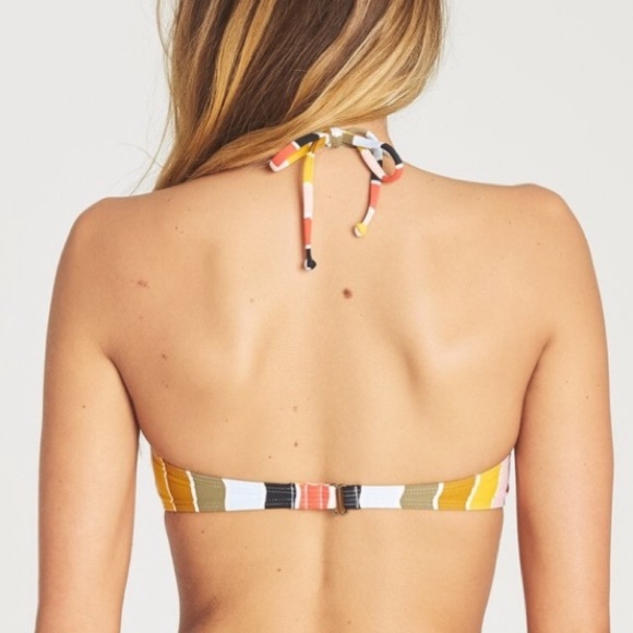 Billabong High On Sun Bandeau Bikini Top L NWT - Picture 2 of 6